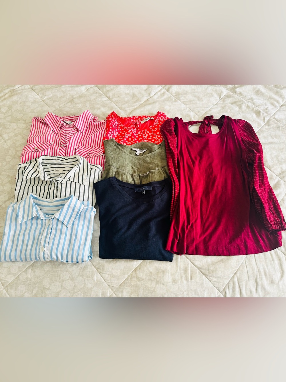 Bundle Women Mixed Tops - Small - Tommy Hilfiger, A New Day, Loft,Nanette Lepore